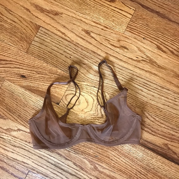 Skims Ultra Fine Mesh Scoop Bra NWOT - Picture 2 of 5